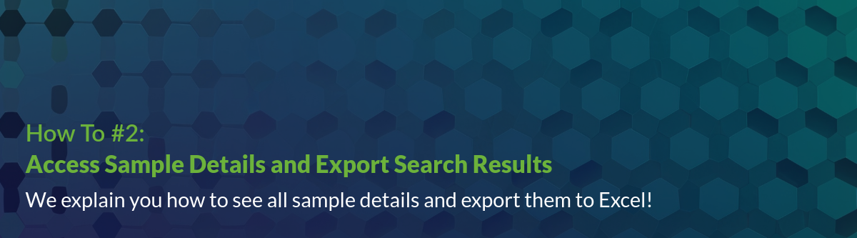 Banner - Access and Export Biospecimen Details with Ease