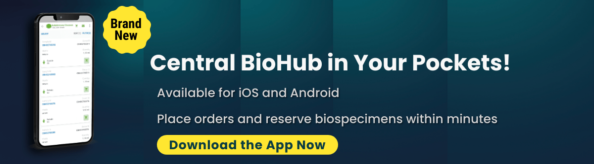 Banner - Central BioHub is Now Available on Your Mobiles